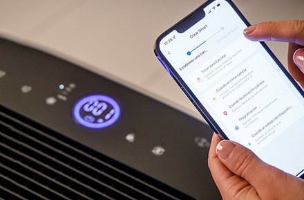 purificador de aire conectable