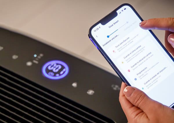 purificador de aire conectable