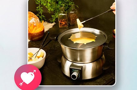 Fondeu gourmet San Valentín