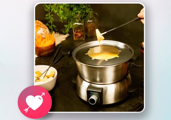 Fondeu gourmet San Valentín