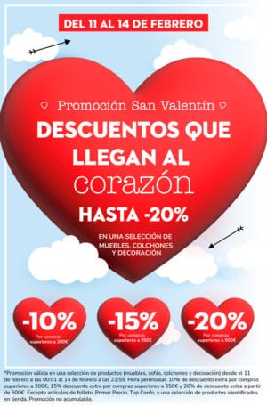conforama san valentin