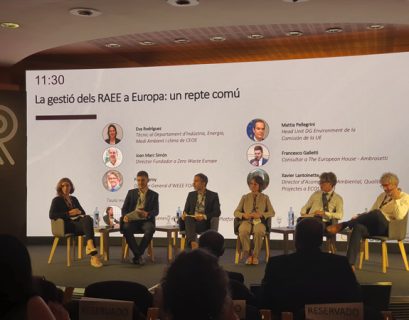 Mesa sobre la gestión de los RAEE en Europa