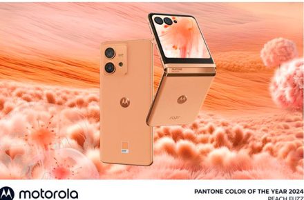 Teléfonos de Motorola con el color Pantone