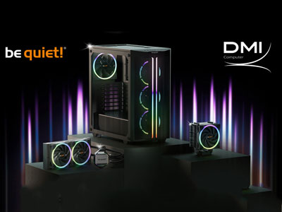 DMI Computer amplía su catálogo con be quiet!, ofreciendo productos premium de refrigeración y reducción de ruido para PC, fortaleciendo su oferta tecnológica.