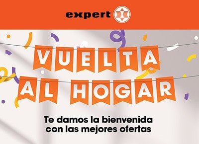 Expert presenta la campaña "Vuelta al Hogar" con ofertas exclusivas