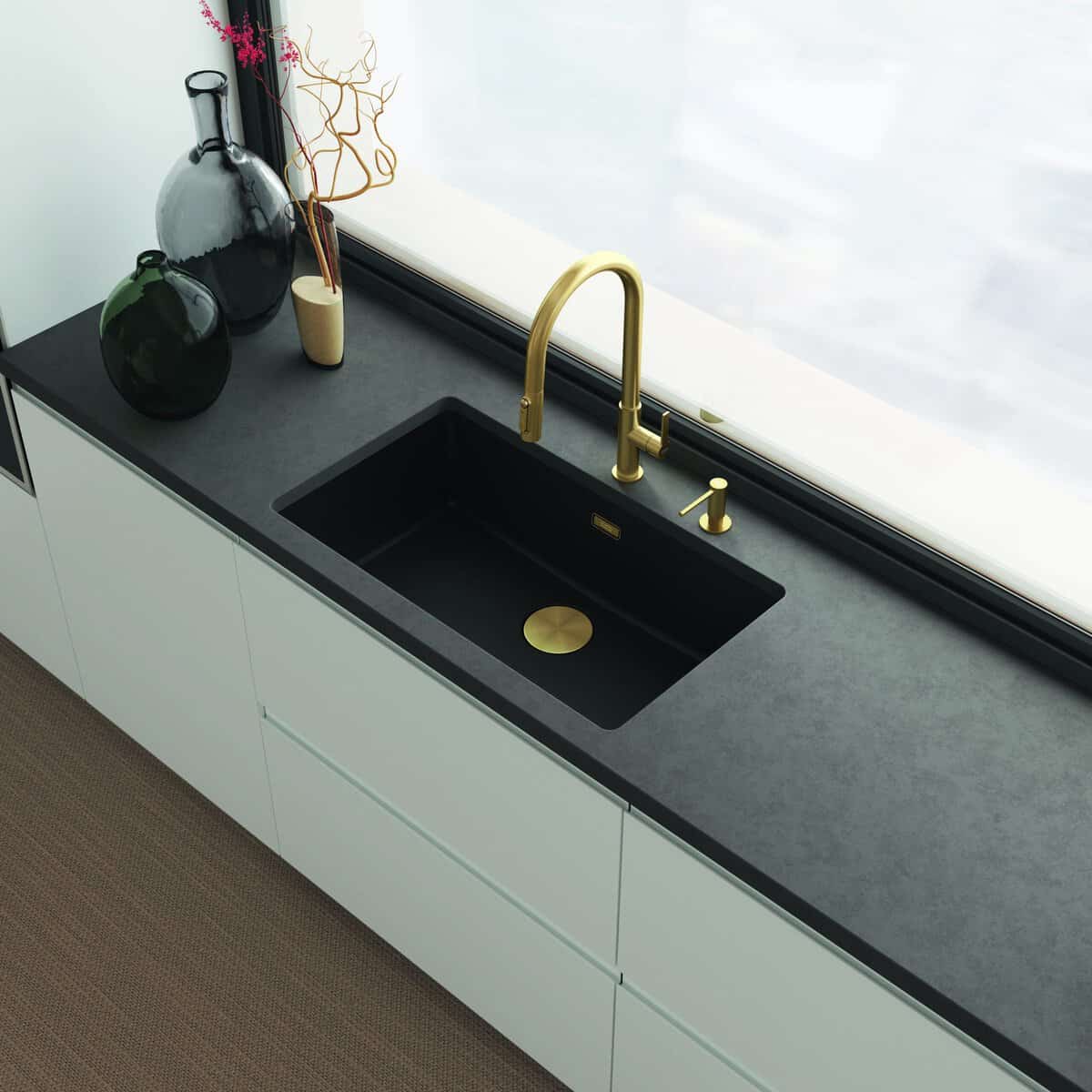 Maris Clear Water en acabado oro