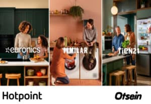 SINERSIS suma Hotpoint y Otsein a sus marcas exclusivas en Euronics, Milar y Tien 21