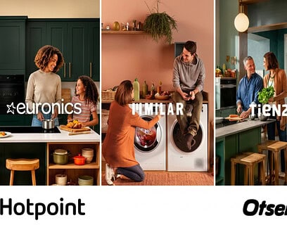 SINERSIS suma Hotpoint y Otsein a sus marcas exclusivas en Euronics, Milar y Tien 21