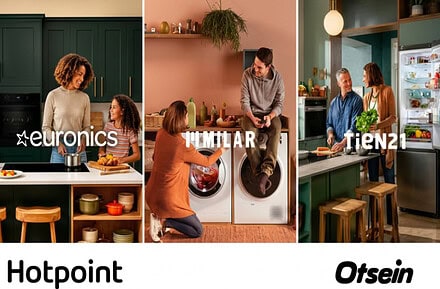 SINERSIS suma Hotpoint y Otsein a sus marcas exclusivas en Euronics, Milar y Tien 21