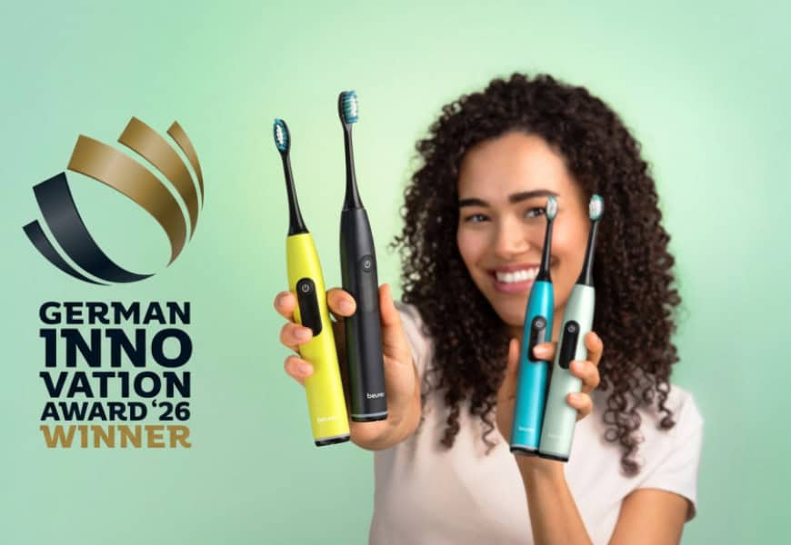 Beurer SC-50: cepillo sónico premiado en los German Innovation Award 2026
