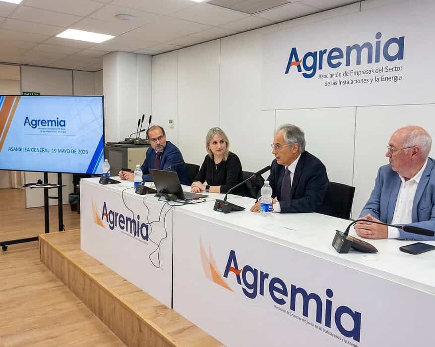 Agremia, la Asociación de Empresas del Sector de las Instalaciones y la Energía, ha celebrado su Asamblea General Ordinaria 2026, en la que la organización ha hecho balance del ejercicio 2025