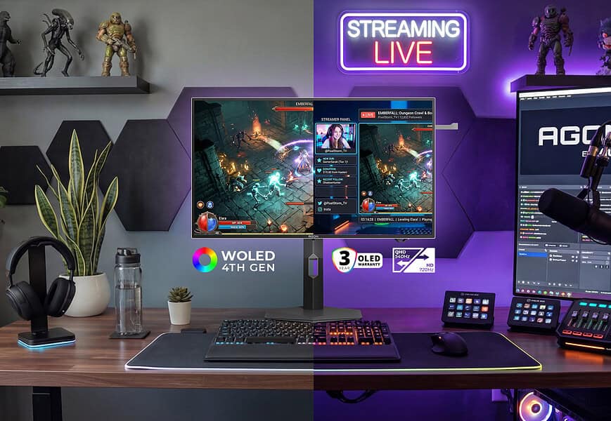 AGON PRO AGP277QKDC: el primer modelo de la nueva generación de la serie AGON 7
