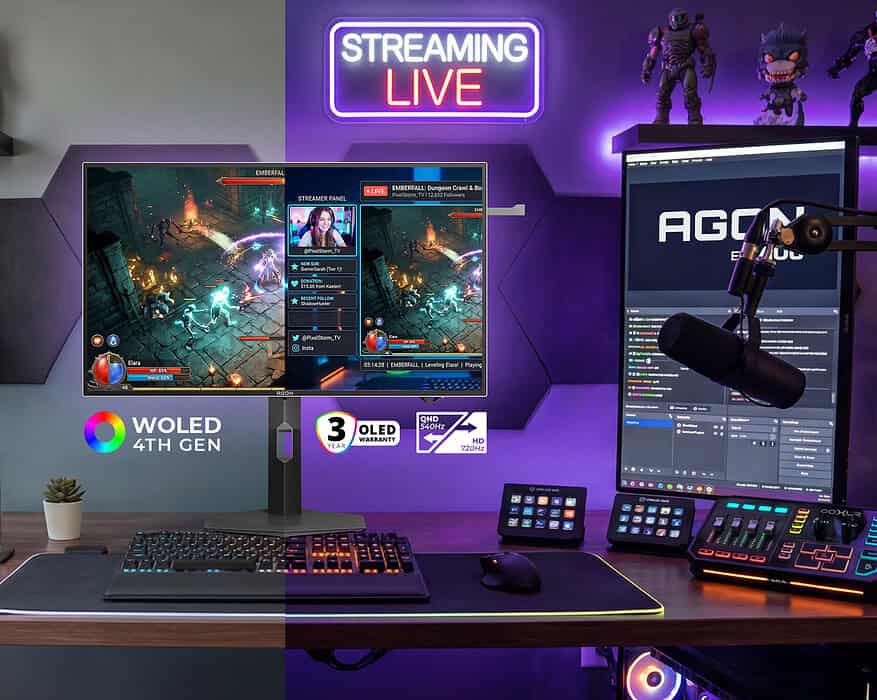 AGON PRO AGP277QKDC: el primer modelo de la nueva generación de la serie AGON 7